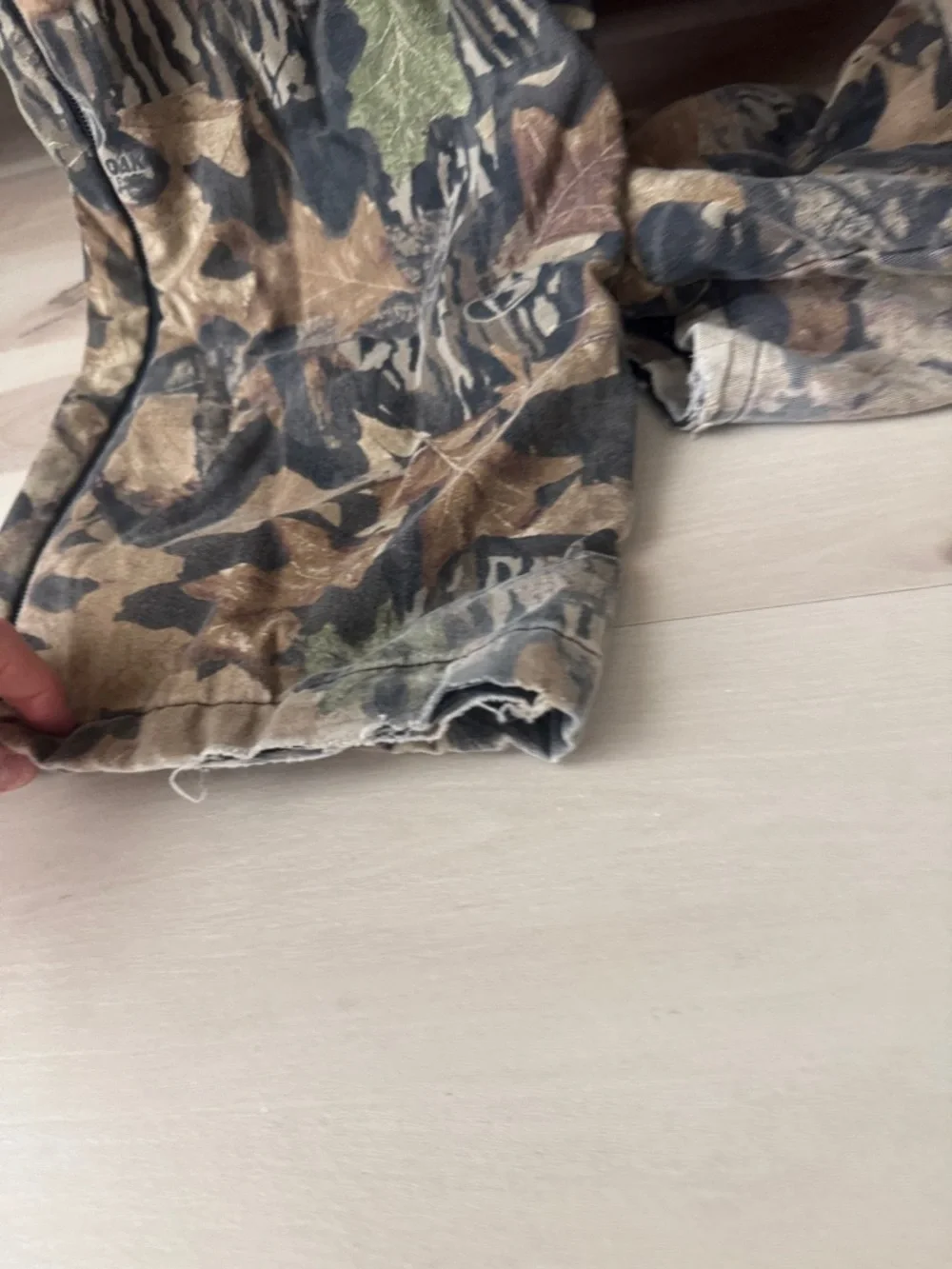 Vintage Mossy Oak FieldStaff camouflage jumpsuit coverall insulated hunting